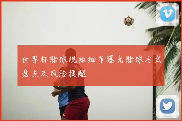 世界杯赌球规矩细节曝光赌球方式盘点及风险提醒